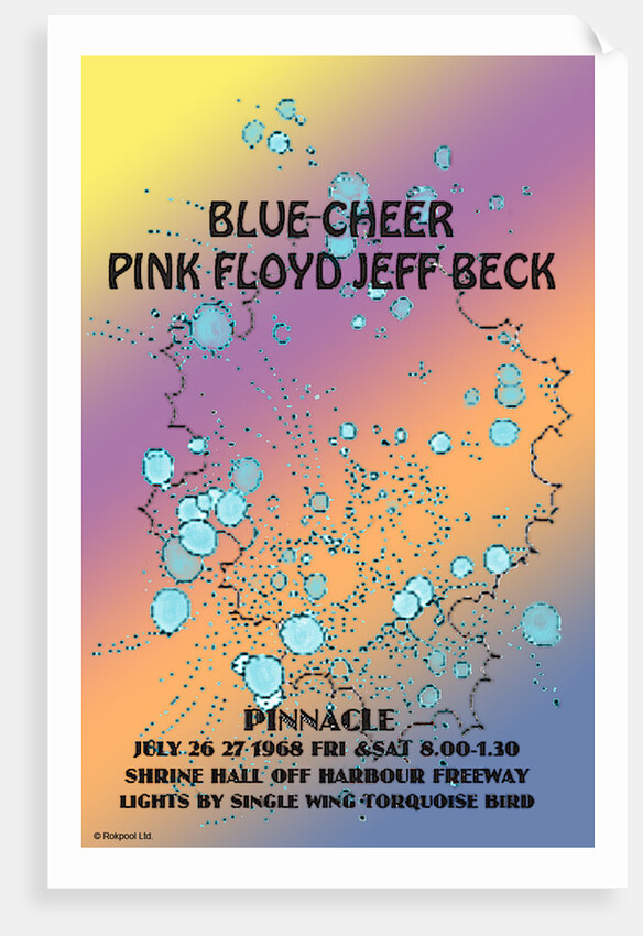 Pink Floyd Bubbles Poster by Rokpool